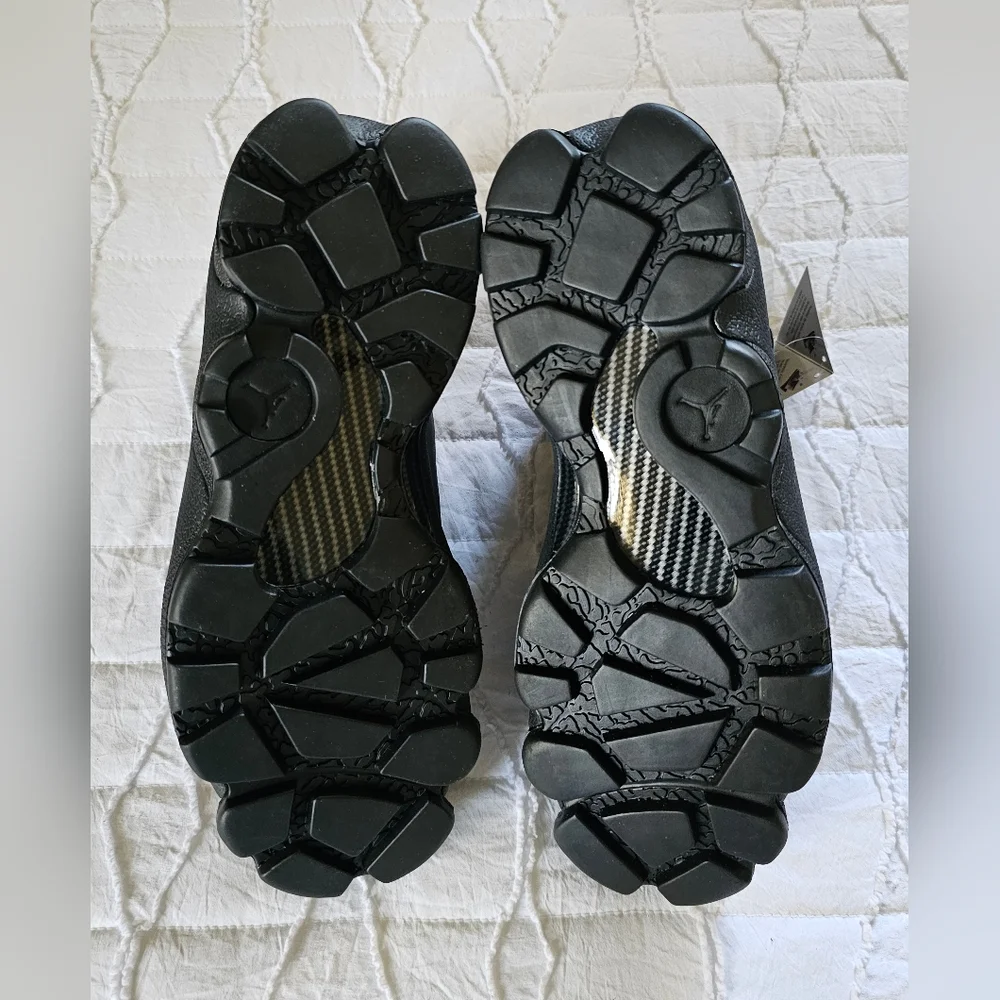 Nike Air Jordan Winterized 6 Rings Men’s Size 9 Shoes Triple Black” FV3826 001 - Picture 7 of 12